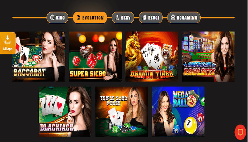 Điểm qua những trò chơi Casino đáng chơi nhất tại Debet